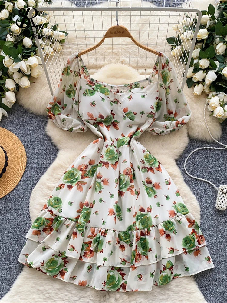 Romantic Puff Sundress