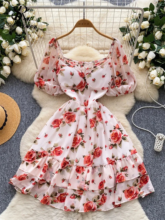 Romantic Puff Sundress
