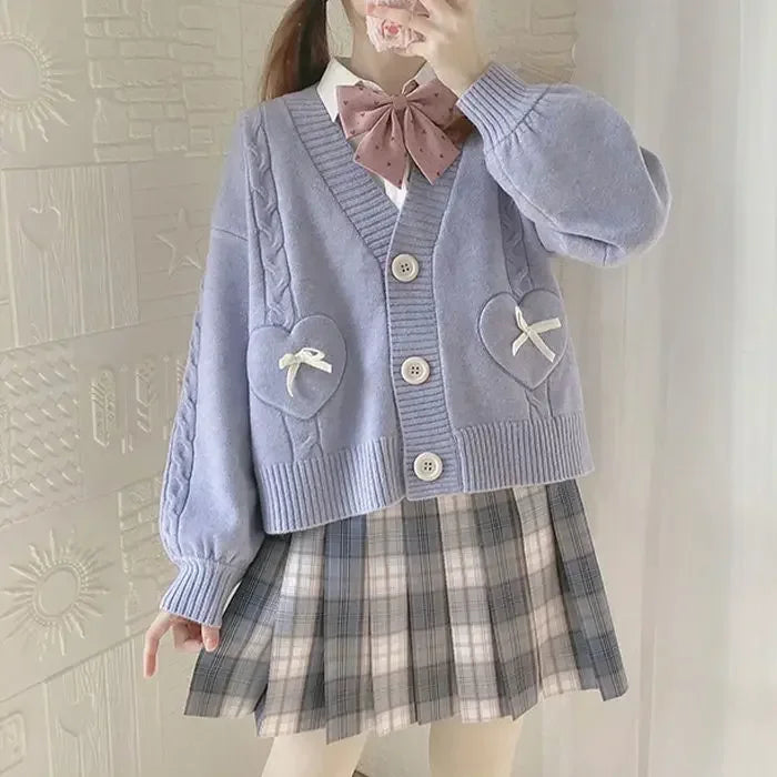 Kawaii Knitted Cardigan