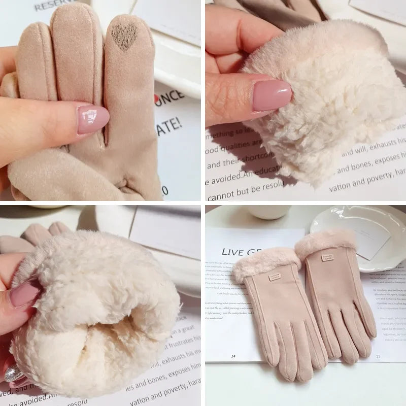 Thick Plush Gloves