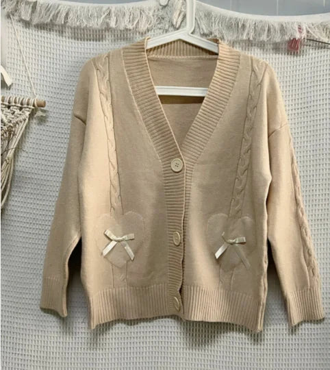 Kawaii Knitted Cardigan
