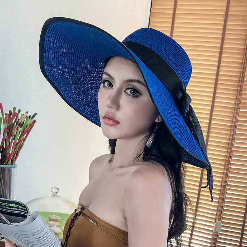 Foldable Summer Beach Straw Hat