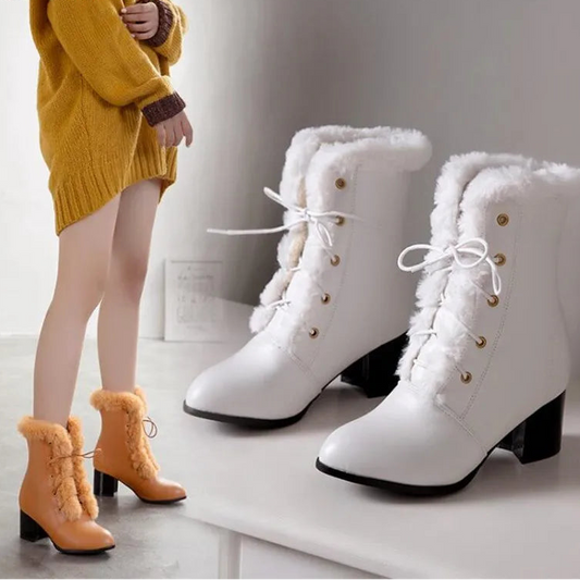 Winter Fur Ankle Boots