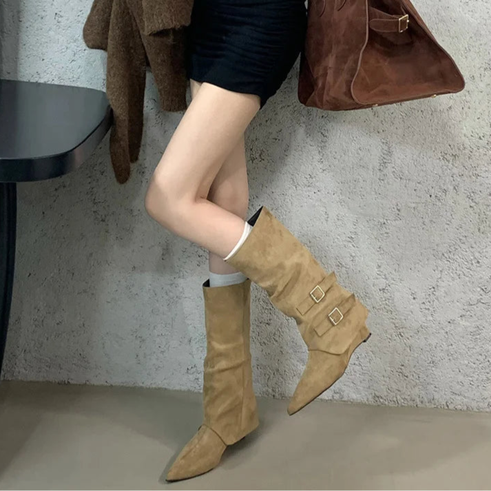 Suede Winter Booties