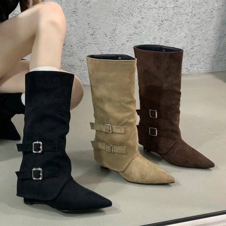 Suede Winter Booties