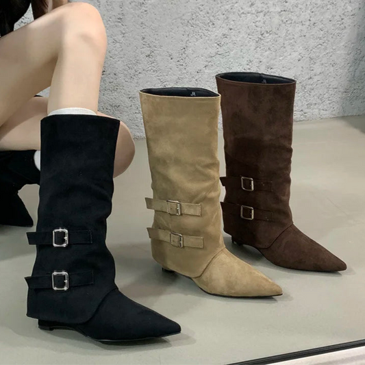 Suede Winter Booties
